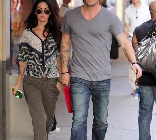 Megan Fox With Brian Austin Green (2 photos)