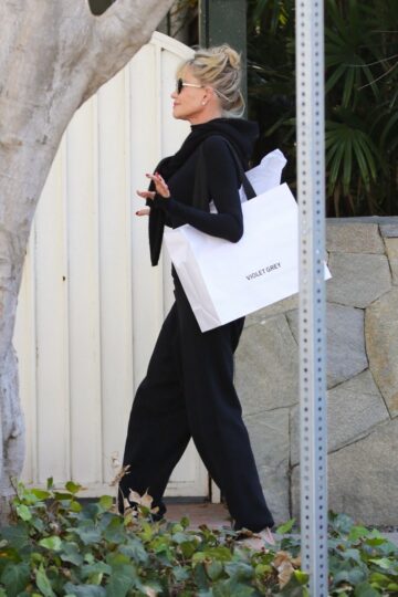Melanie Griffith Out About Beverly Hills