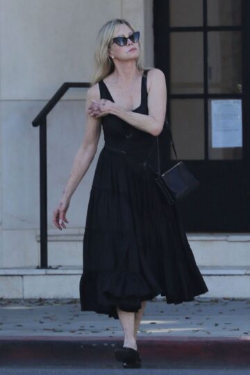 Melanie Griffith Out And About Beverly Hills