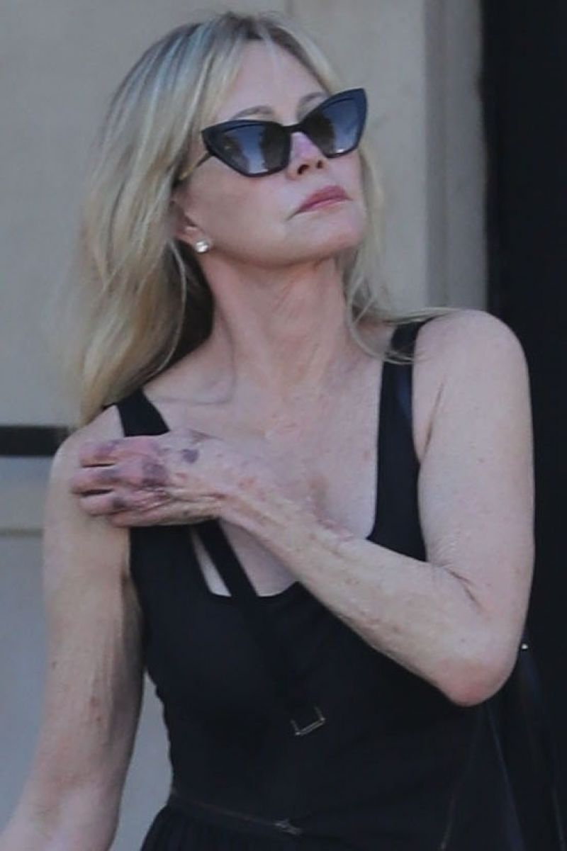 Melanie Griffith Out And About Beverly Hills