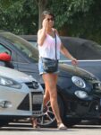 Melanie Sykes Out About West London