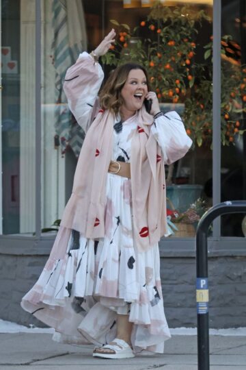 Melissa Mccarthy Out Shooting Los Angeles