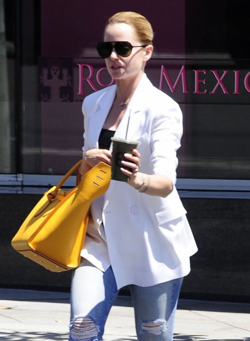 Mena Suvari Out About West Hollywood