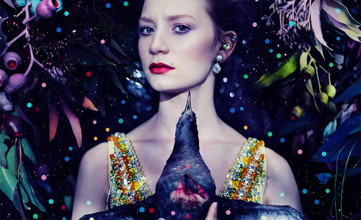 Mia Wasikowska For Vogue Australia (2 photos)