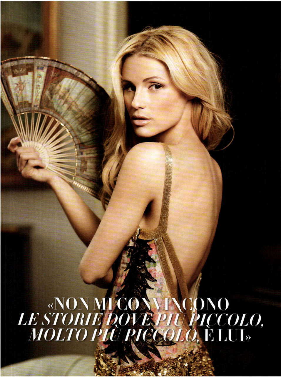 Micelle Hunziker Vanity Fair Magazine Italy March 2012 Issue