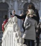 Michelle Collins Took Few Selfies With Friend Venice