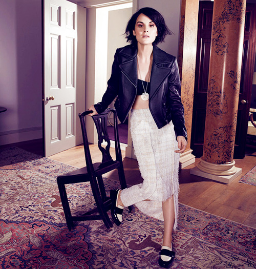Michelle Dockery For Instyle Uk January