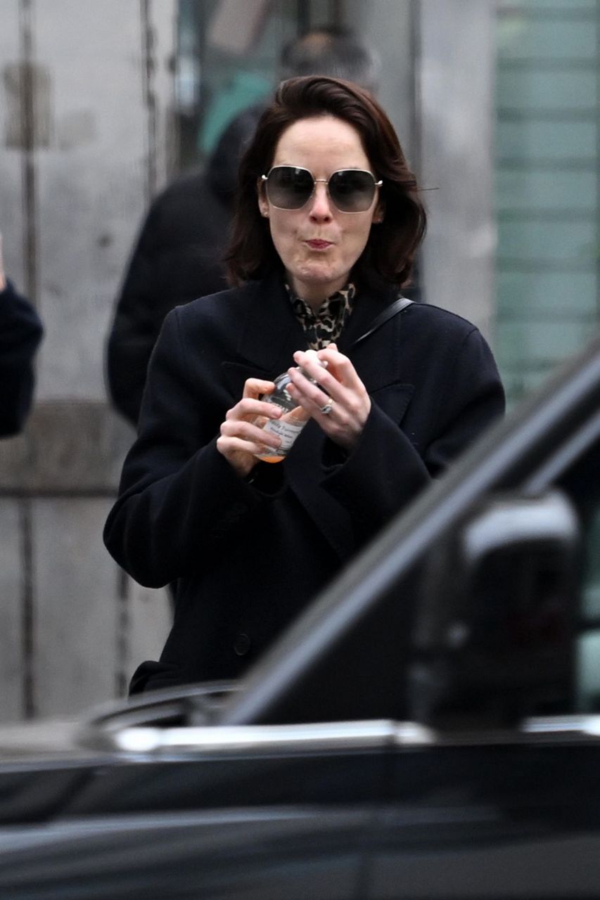 Michelle Dockery Out And About London