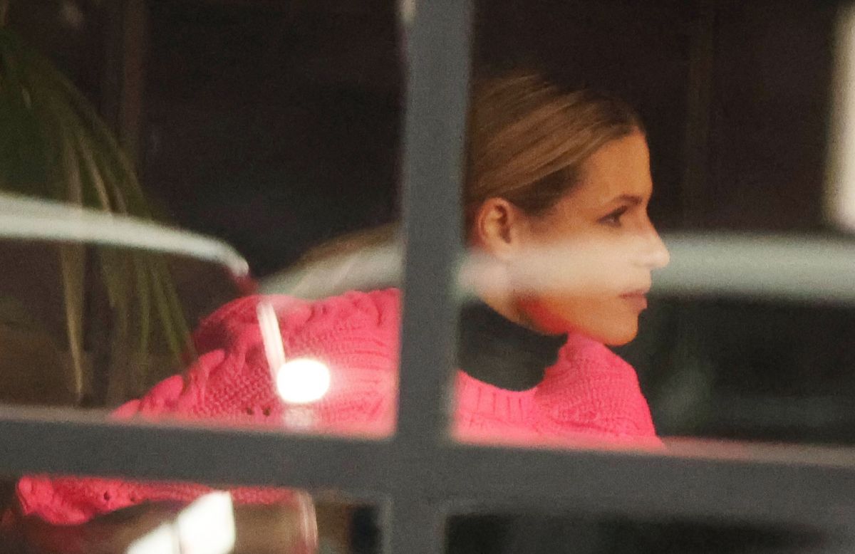 Michelle Hunziker And Aurora Ramazzotti Out For Dinner Milan