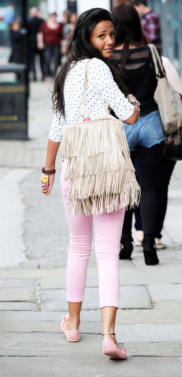 Michelle Keegan Out About Manchester