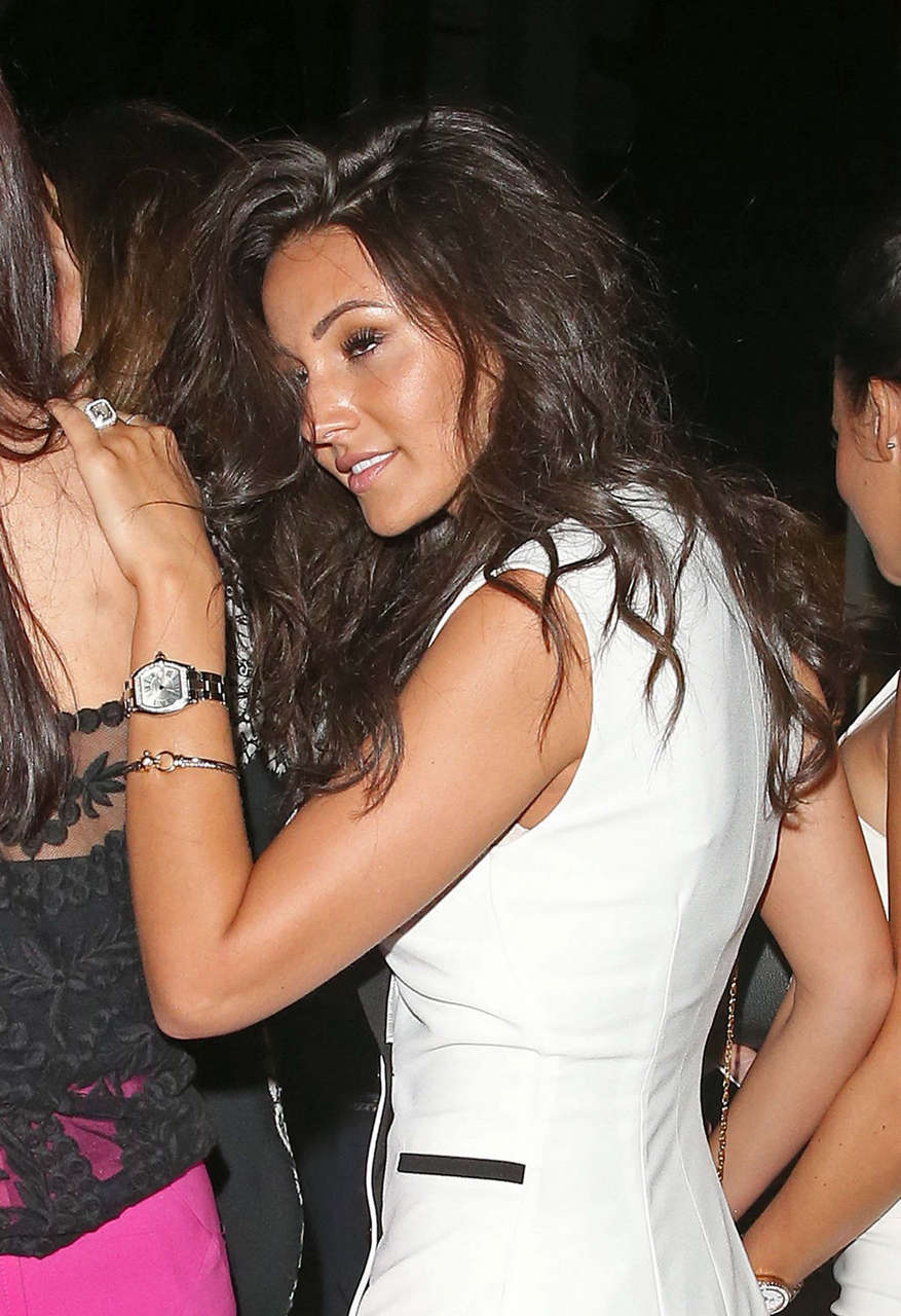 Michelle Keegan Out London Her 27th Birthday