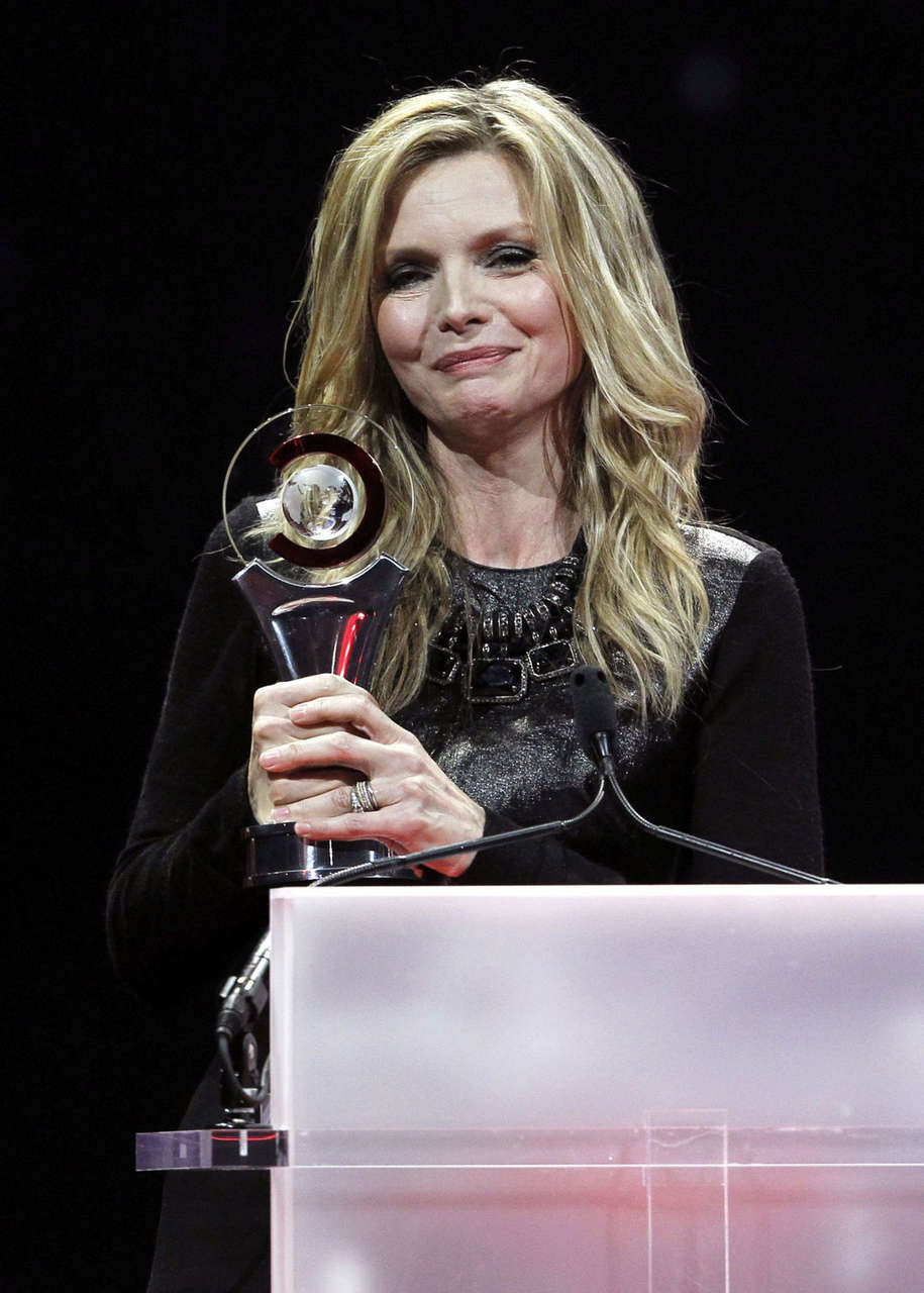 Michelle Pfeiffer Big Screen Achievement Awards Ceremony Cinemacon 2012 Las Vegas