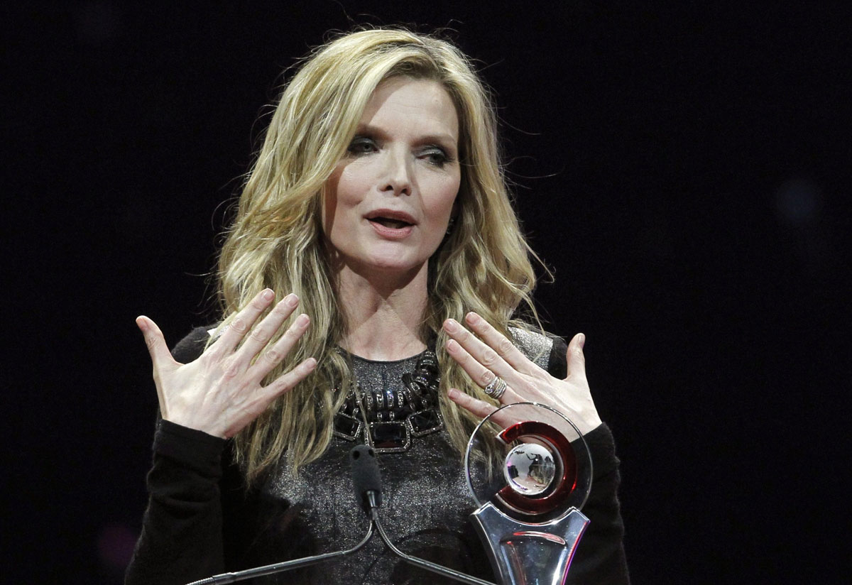 Michelle Pfeiffer Big Screen Achievement Awards Ceremony Cinemacon 2012 Las Vegas