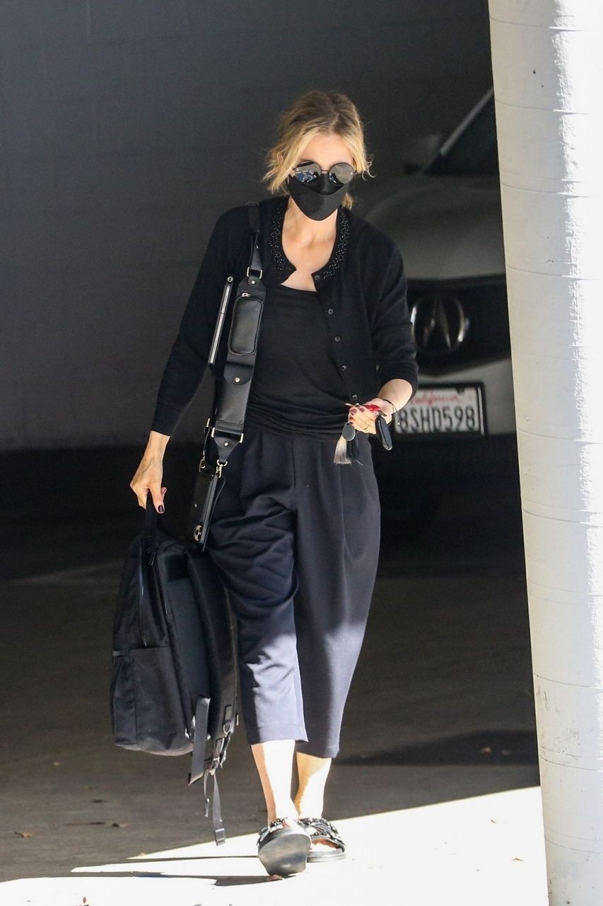 Michelle Pfeiffer Heading To Her Office Santa Monica