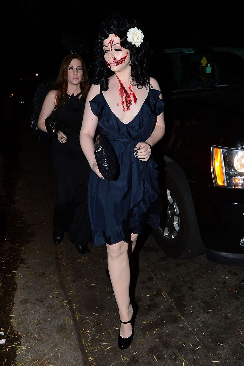 Michelle Trachtenberg Halloween Party Beverly Hills