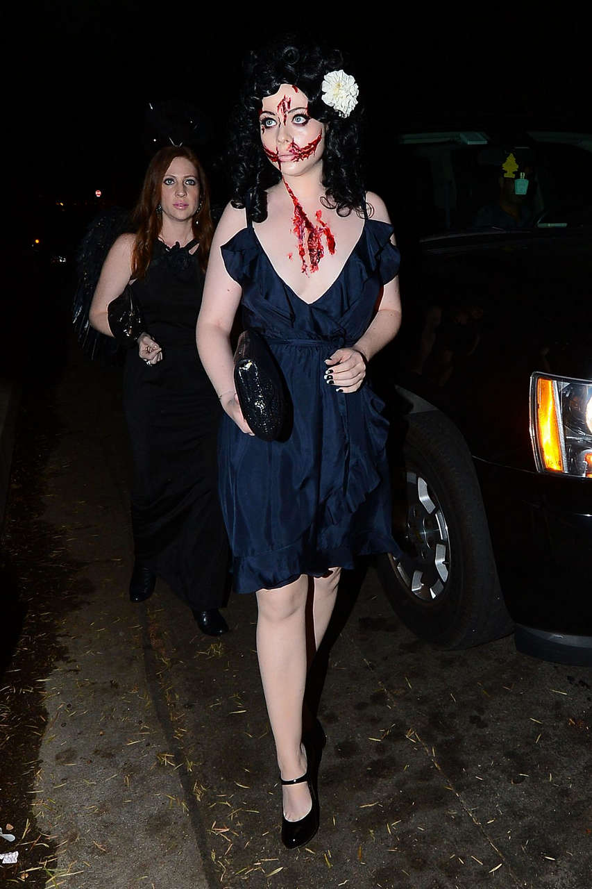 Michelle Trachtenberg Halloween Party Beverly Hills