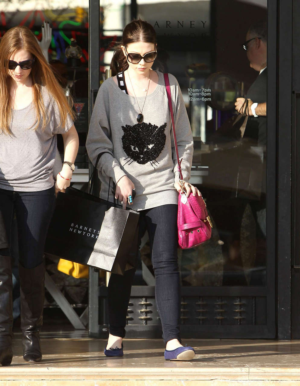 Michelle Trachtenberg Shopping Candids Beverly Hills