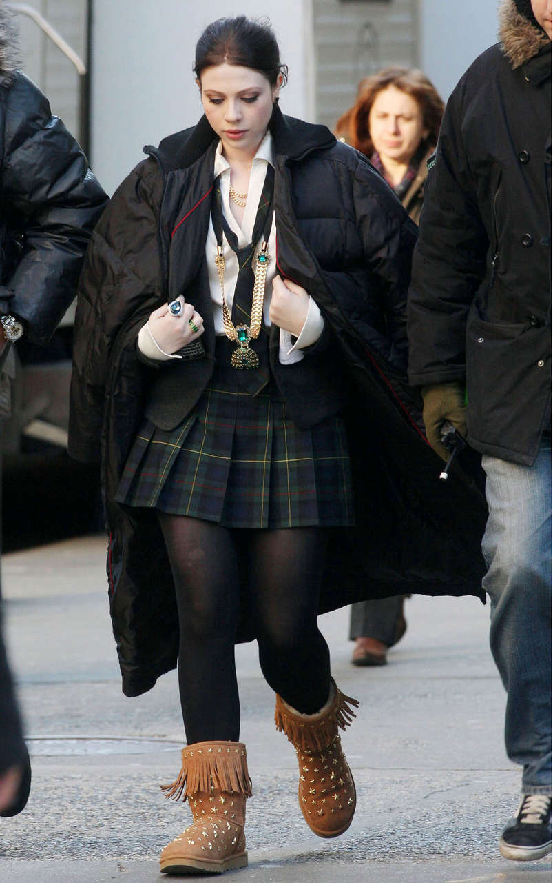 Michelle Trachtenberg The Gossip Girl Set New York