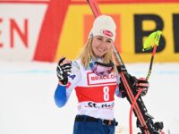 Mikaela Shiffrin Women S Super G Race Audi Fis Alpine Ski World Cup St Moritz