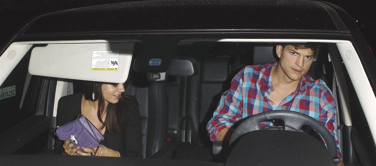 Mila Kunis Another Date With Ashton Kutcher Hollywood