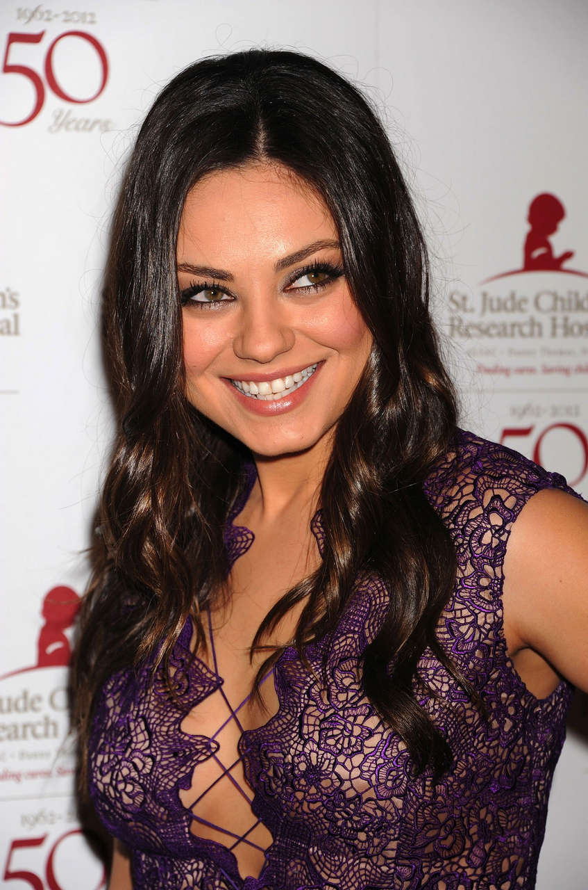 Mila Kunis At St Jude Childrens Research Hospitals Gala In Los Angeles