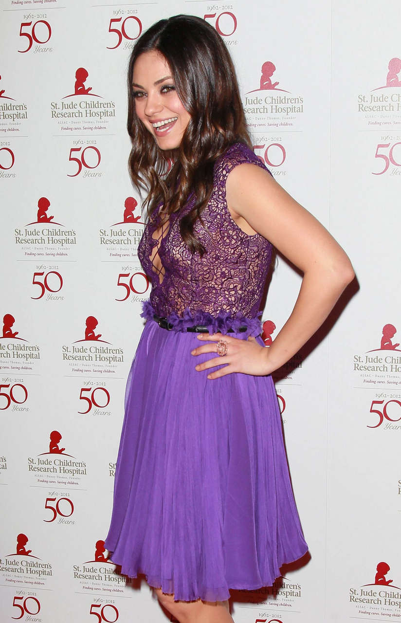 Mila Kunis At St Jude Childrens Research Hospitals Gala In Los Angeles
