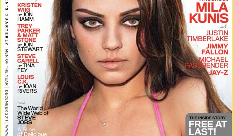 Mila Kunis Gq Magazine (2 photos)