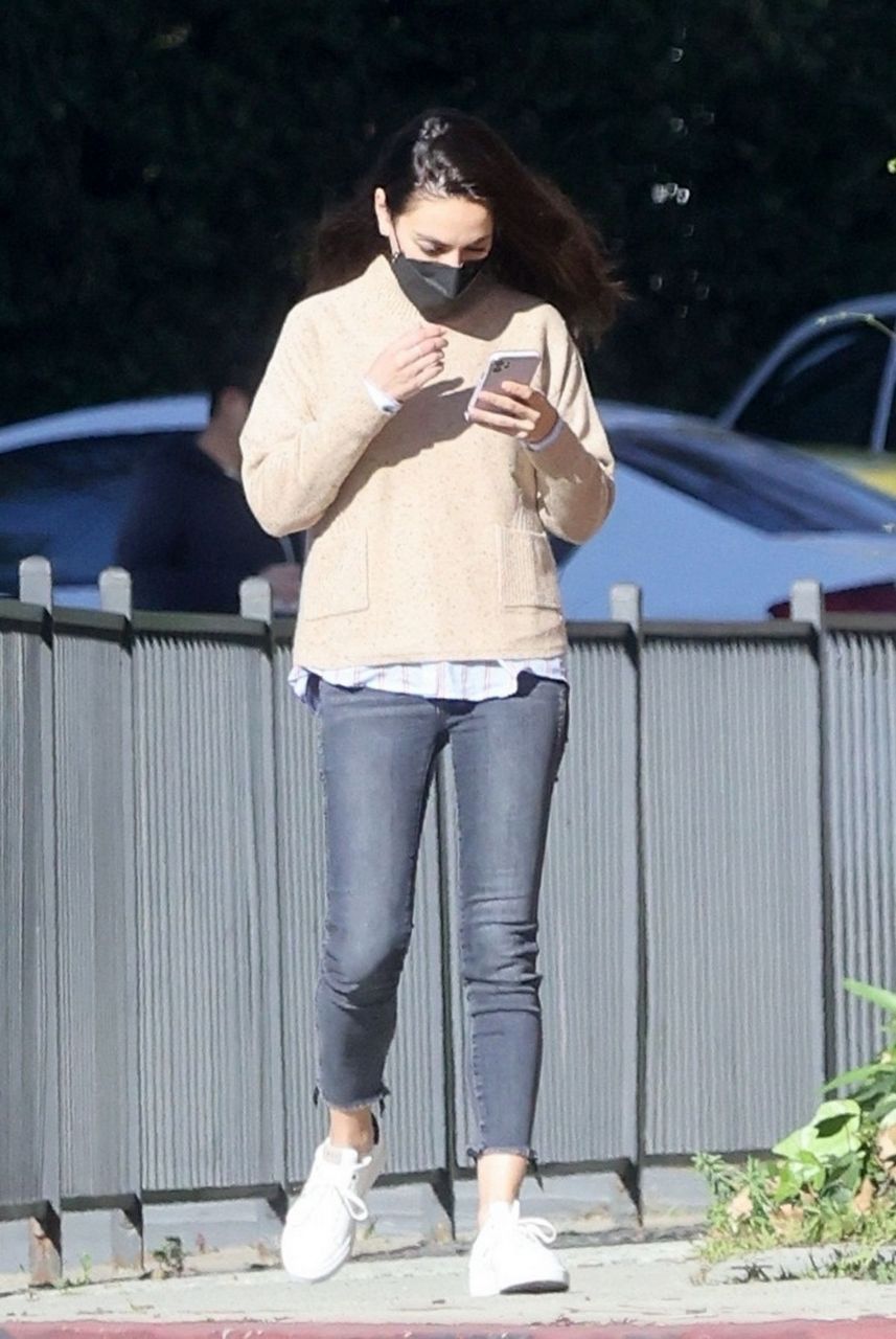 Mila Kunis Out Beverly Hills