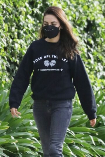 Mila Kunis Out Hiking Los Angeles