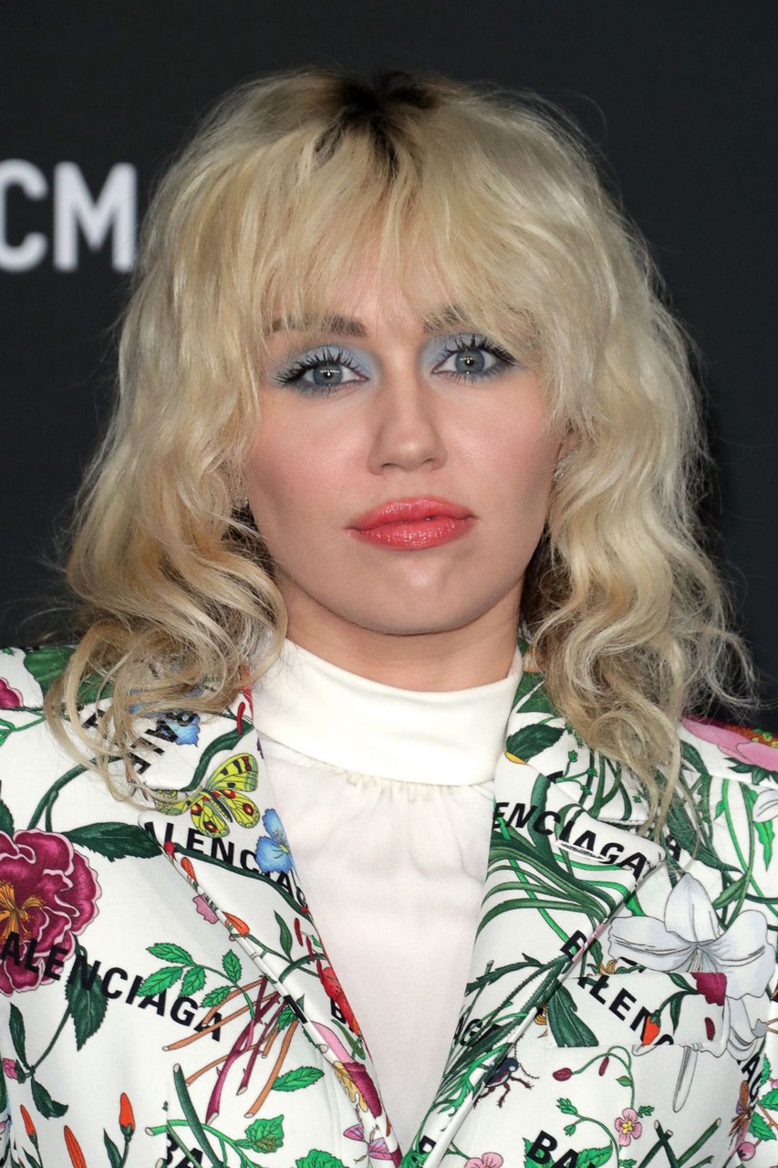 Miley Cyrus 10th Annual Lacma Art Film Gala Los Angeles