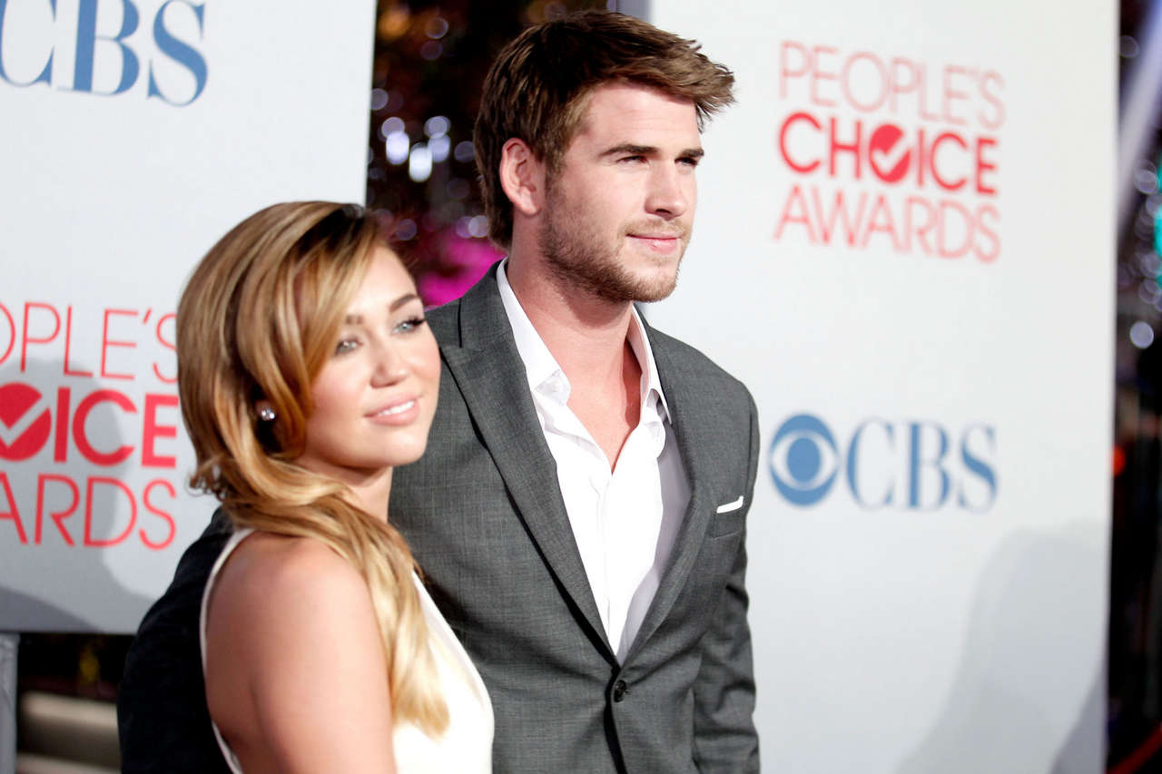 Miley Cyrus 2012 Peoples Choice Awards Nokia Theatre Los Angeles