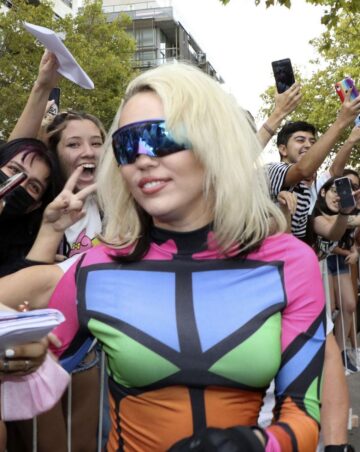 Miley Cyrus Arrives Buenos Aires