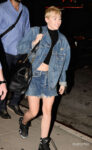 Miley Cyrus Arrives Her Hotel New York
