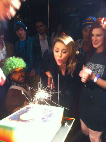Miley Cyrus Celebrates 19th Birthday Hollywood Roosevelt Los Angeles