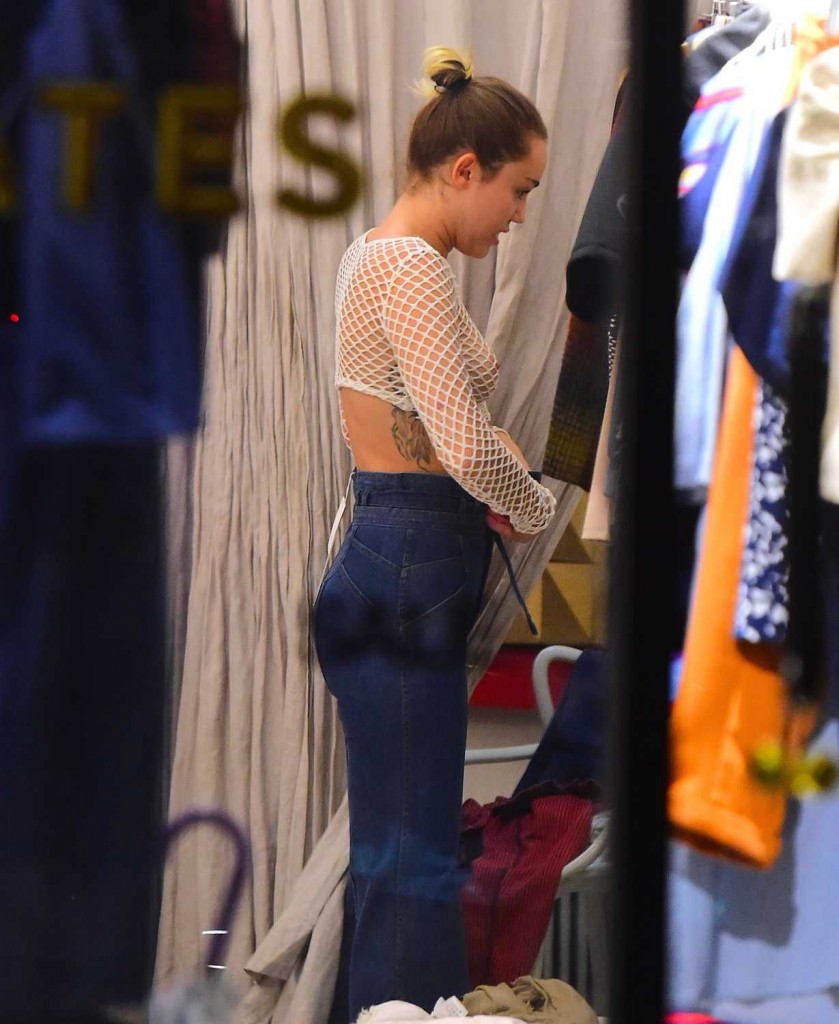 Miley Cyrus See Through