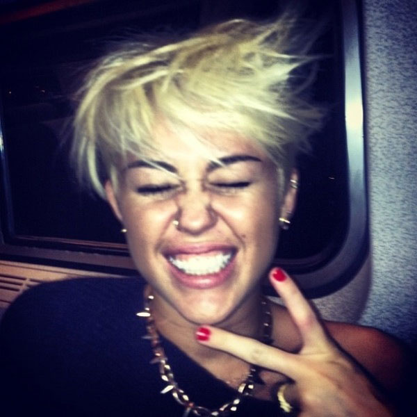 Miley Cyrus Shaves Her Head To Rock An Edgy Undercut