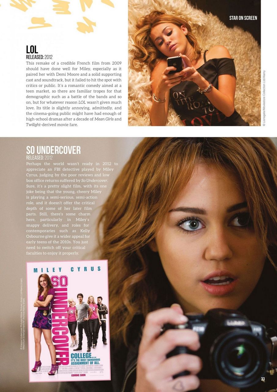 Miley Cyrus The Miley Cyrus Fanbook January