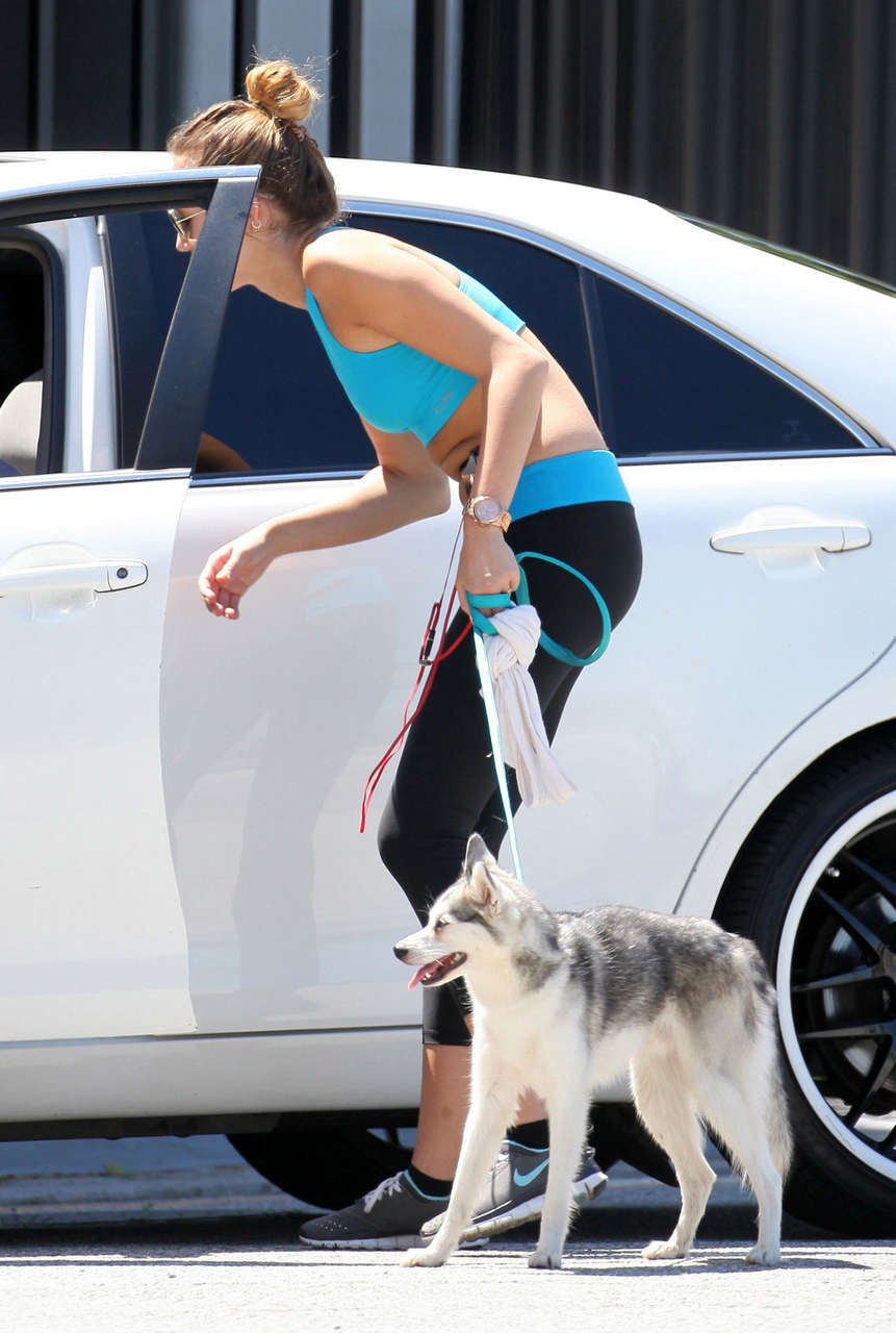 Miley Cyrus Tight Going For Jog Los Angeles
