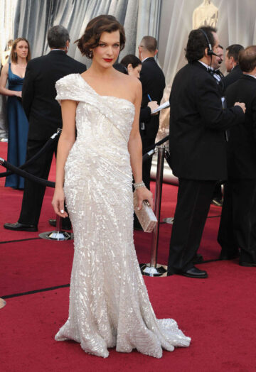Milla Jovovich 84th Annual Academy Awards Los Angeles