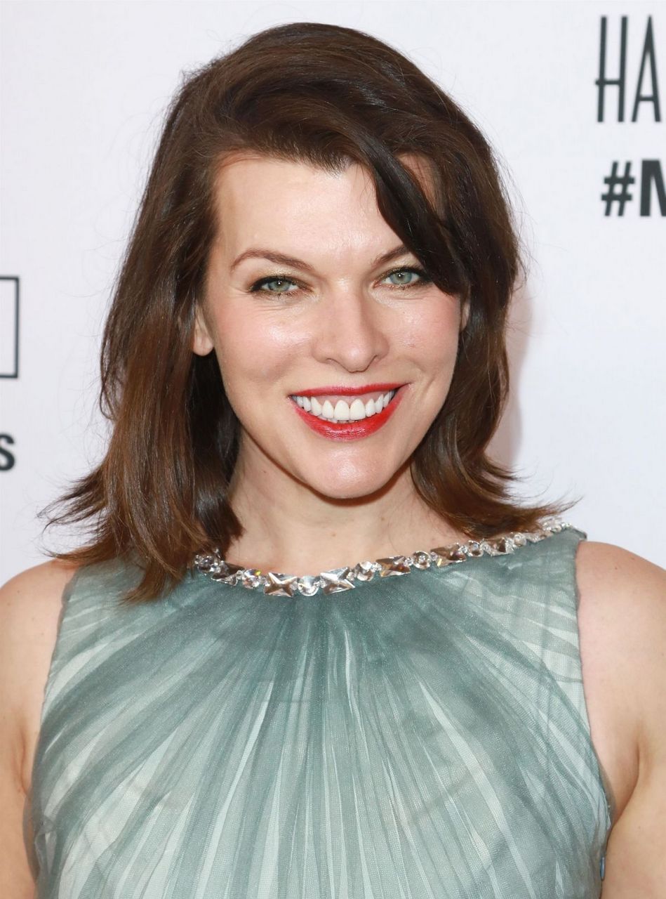 Milla Jovovich 9th Annual Make Up Artist Hair Stylists Guild Awards Los Angeles