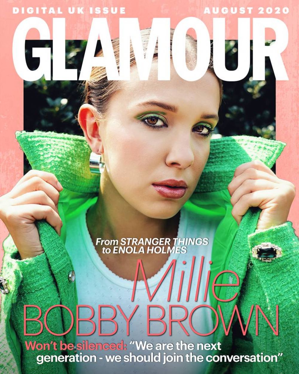 Millie Bobby Brown Glamour Magazine Uk August