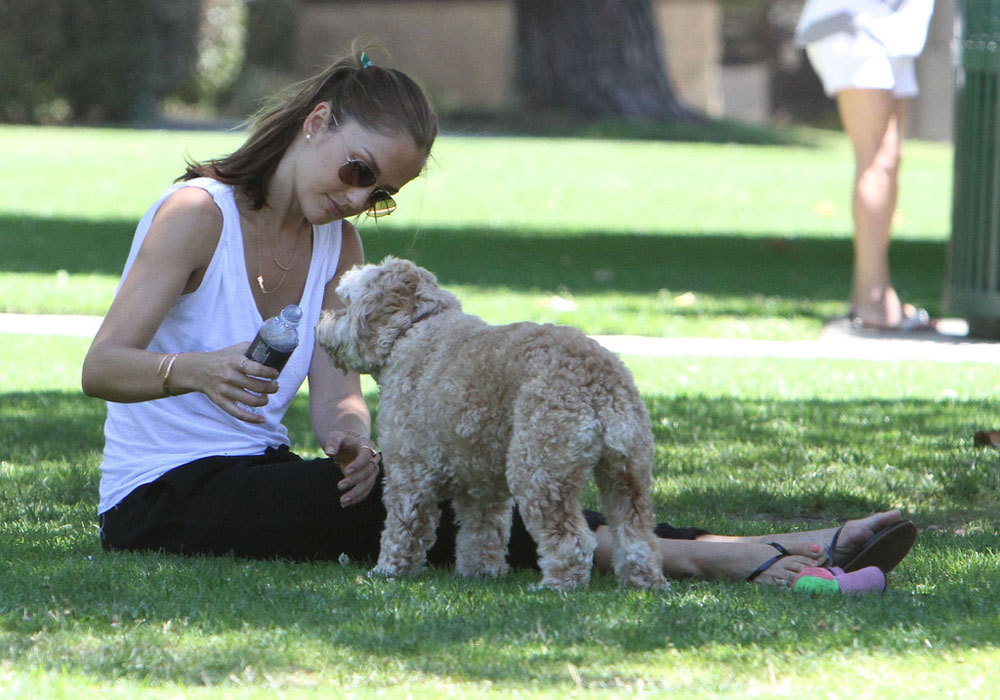 Minka Kelly Coldwater Canyon Park Beverly Hills