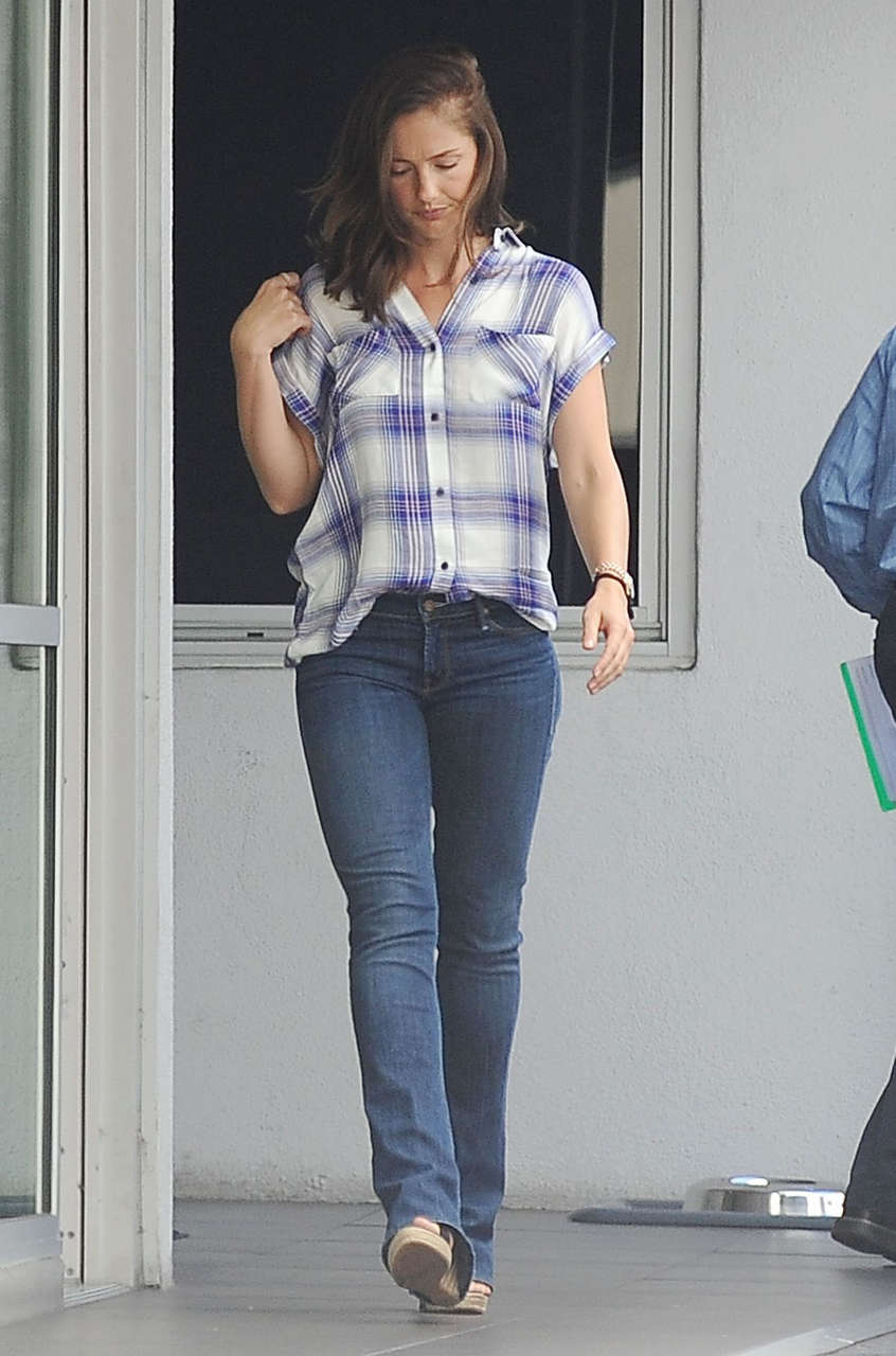 Minka Kelly Jeans Out About Los Angeles