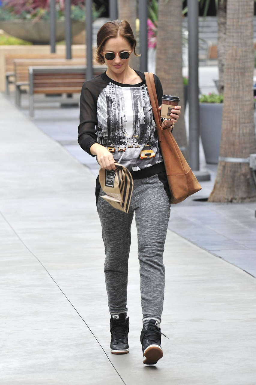 Minka Kelly Out About Los Angeles