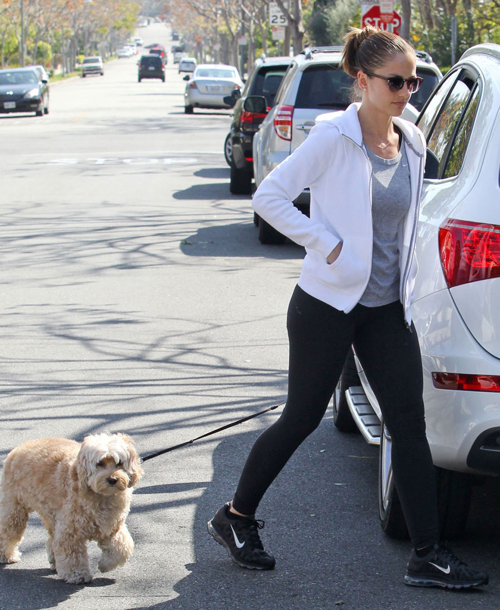 Minka Kelly Tight Out Beverly Hills