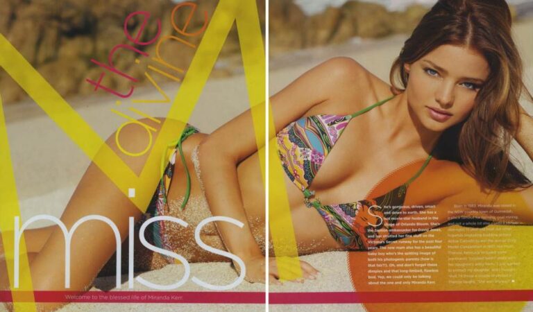 Miranda Kerr Cleo Magazine (2 photos)