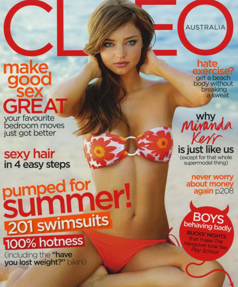 Miranda Kerr Cleo Magazine