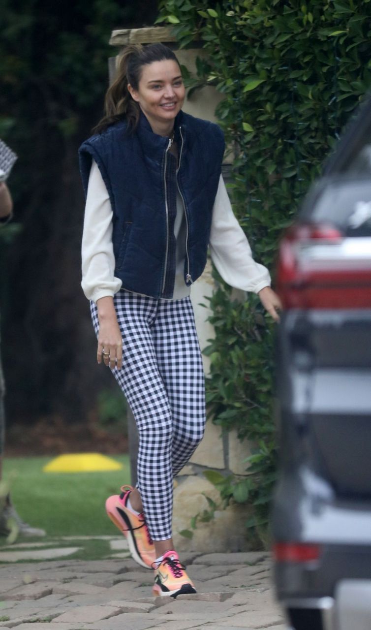 Miranda Kerr Leaves Friends House Los Angeles