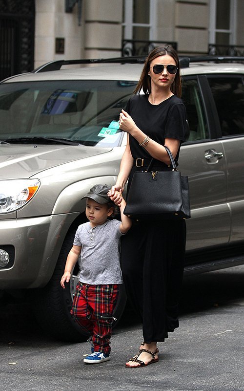 Miranda Kerr Out In Nyc With Flynn