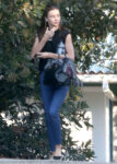 Miranda Kerr Tight Jeans Leaves Gym Los Angeles
